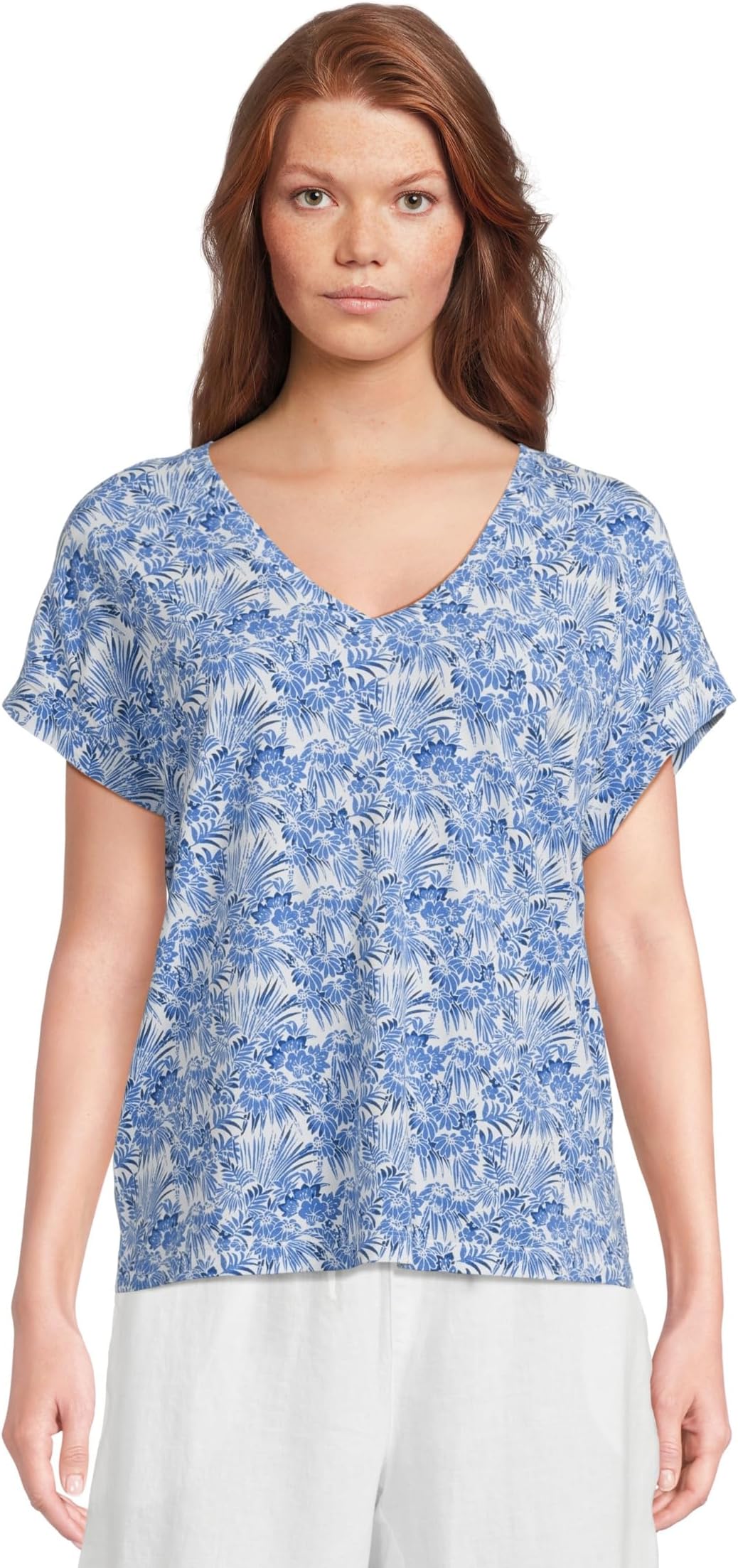 

Футболка Tommy Bahama Kauai Fantastic Fronds Tee, белый