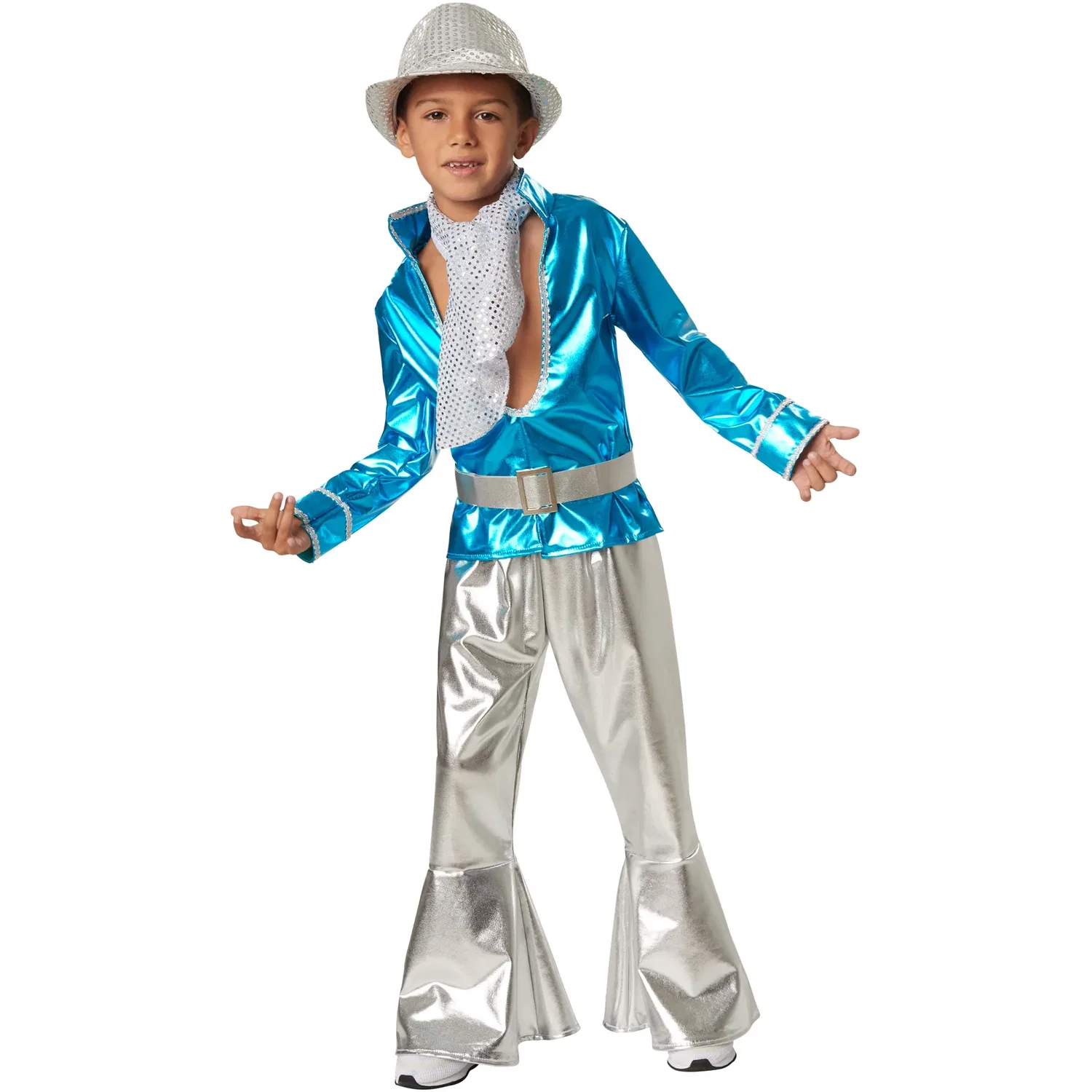 Костюм Disco Boy, Tectake, серебристый