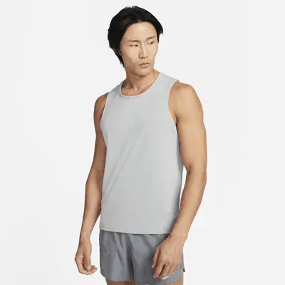 

Футболка Nike Miler, цвет Grey Fog/Particle Grey/Heather