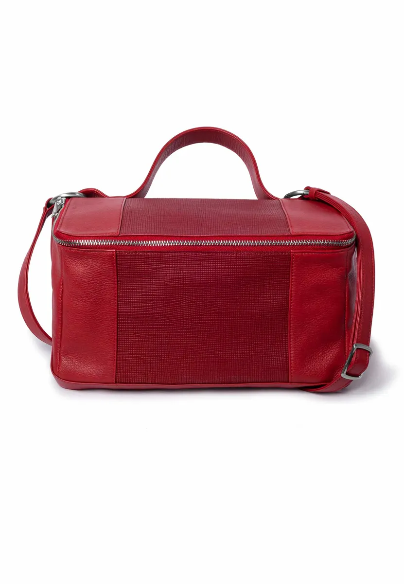

Сумочка GRETCHEN "Graphite Tote Two" из итальянской телячьей кожи, красный