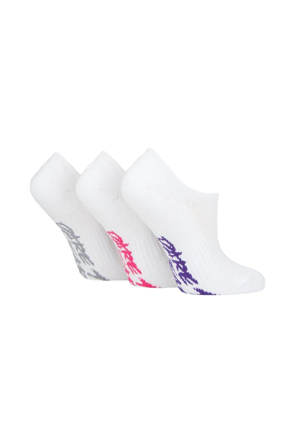 

3 пары простых бамбуковых носков-невидимок. SOCKSHOP, белый