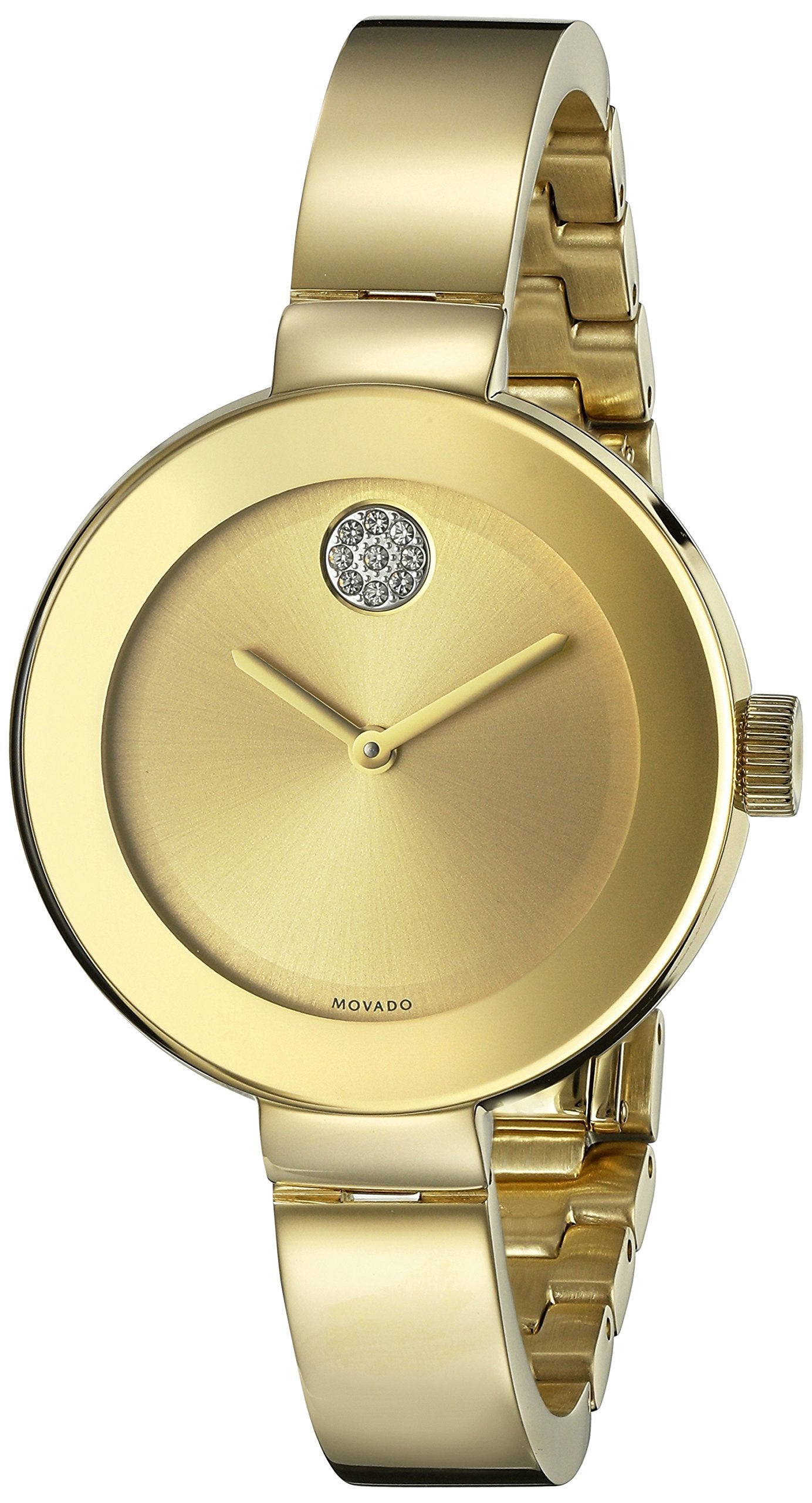 

Movado женские часы Trend 34 мм кварцевые, золотой