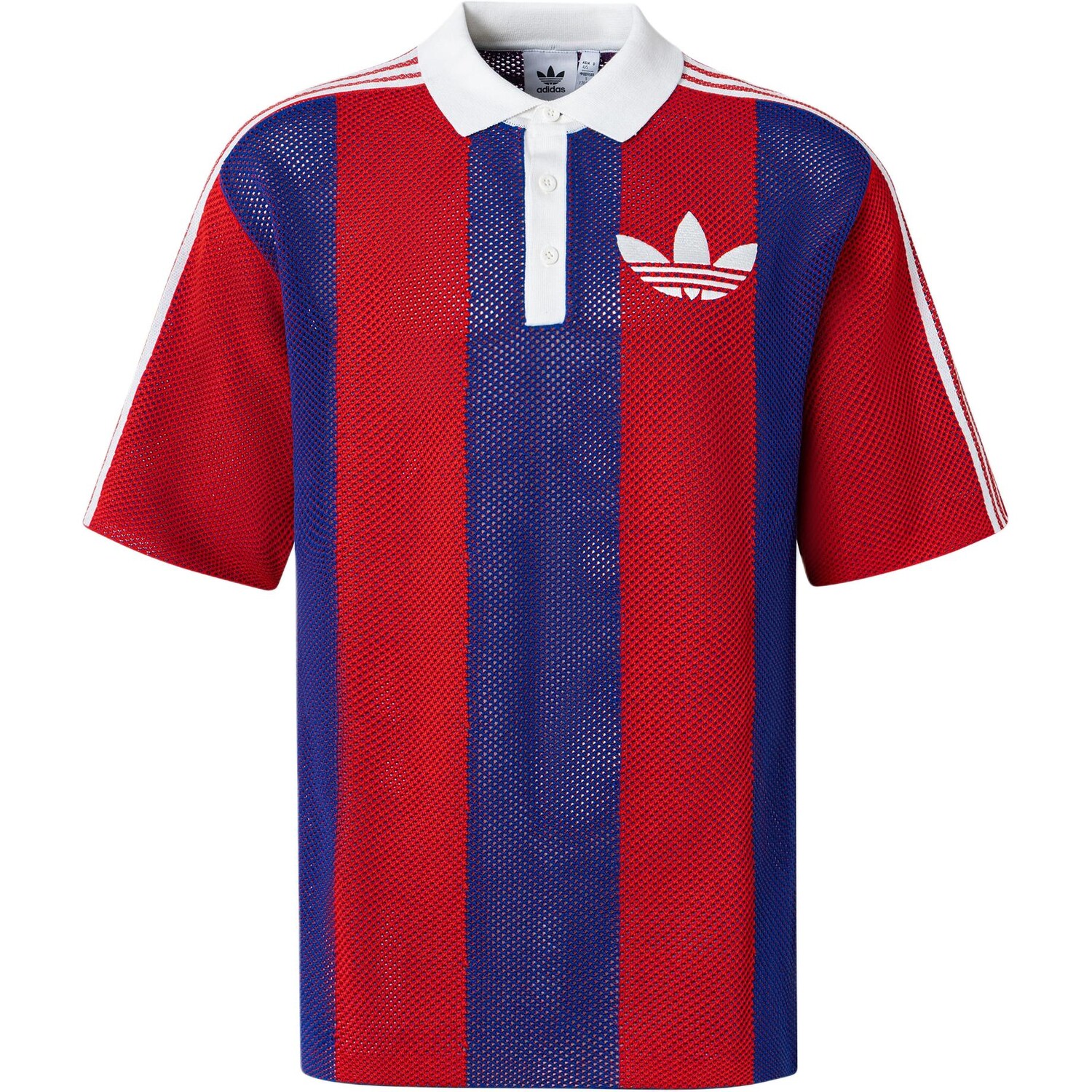 

Рубашка поло BLOCKCORE унисекс красная Adidas Originals, красный