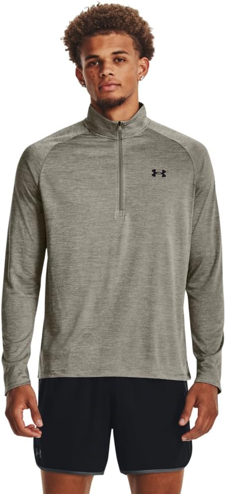 

Футболка Under Armour Men's Tech 2.0 ½ Zip, (504) Grove Green/Black, Черный, Футболка Under Armour Men's Tech 2.0 ½ Zip, (504) Grove Green/Black