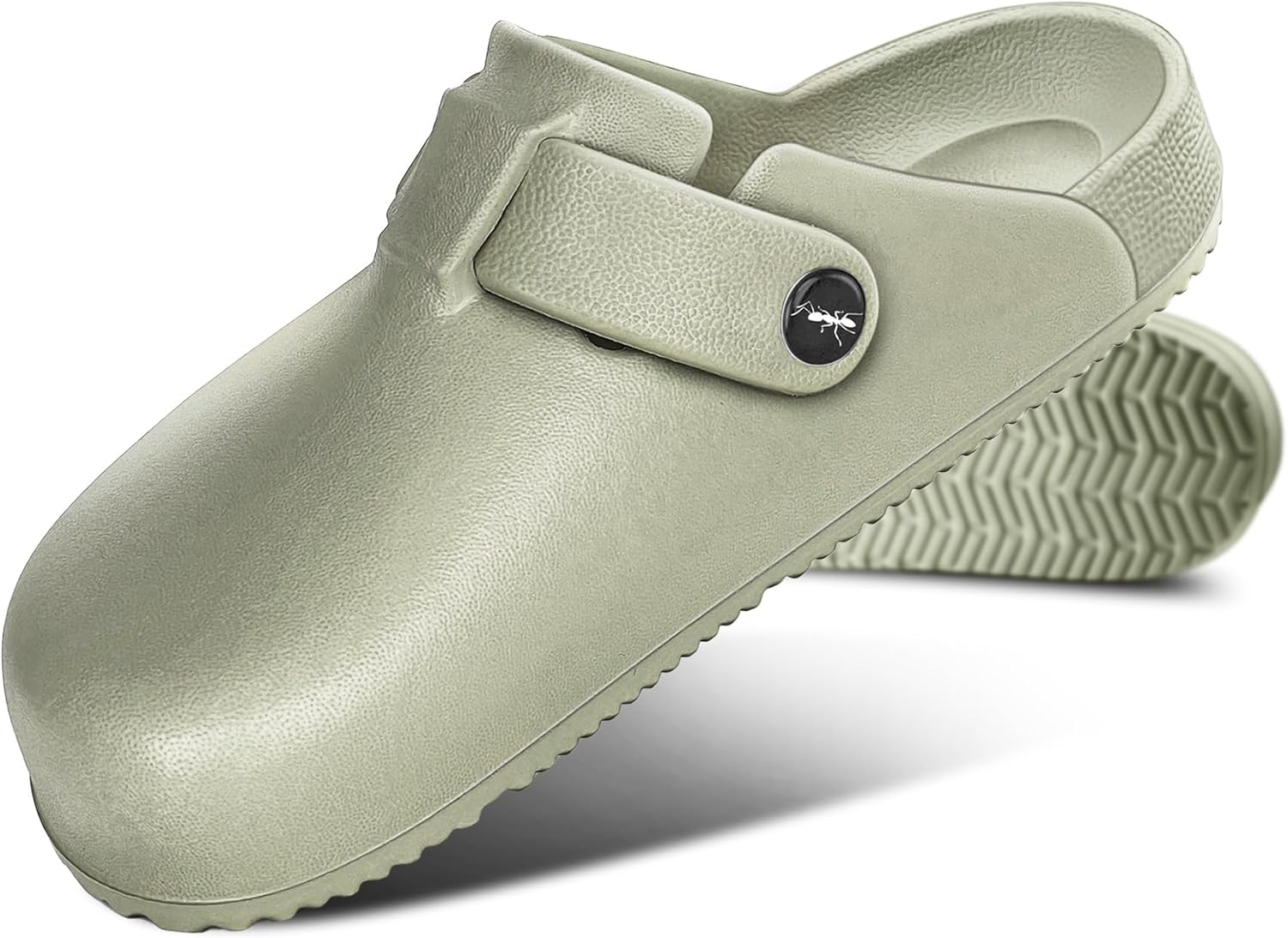 

Женские сабо KEMISANT, комфортные мюли, сандалии, тапочки, обувь для медсестры и сада, унисекс для мужчин, с амортизацией и поддержкой, зеленый