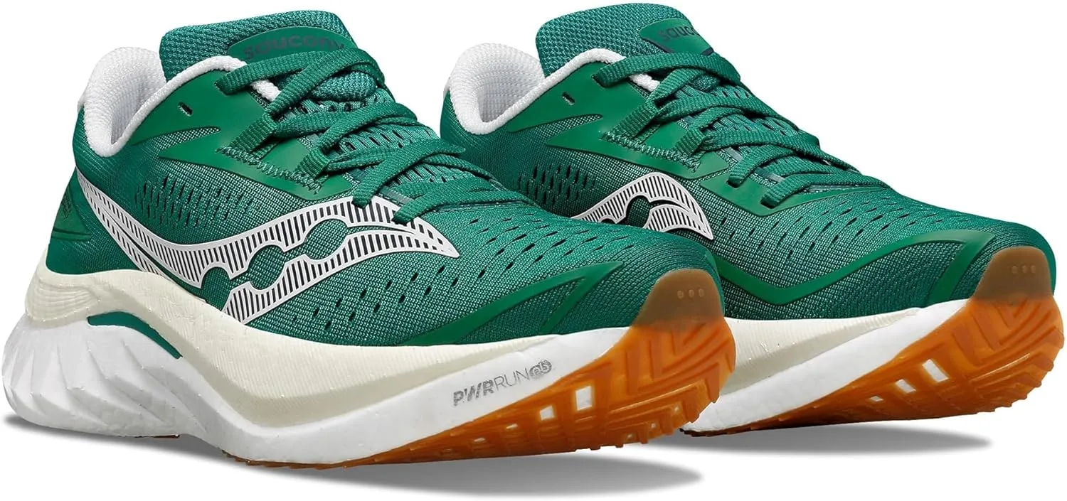 Мужские кроссовки Saucony Endorphin Speed 4, белый/зеленый — фото 2