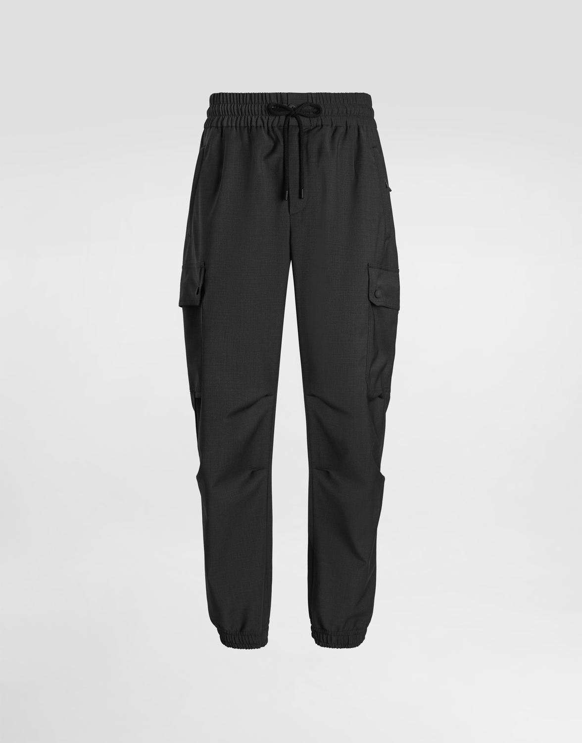 

Карго-брюки из шерстяного канваса Dolce & Gabbana, серый