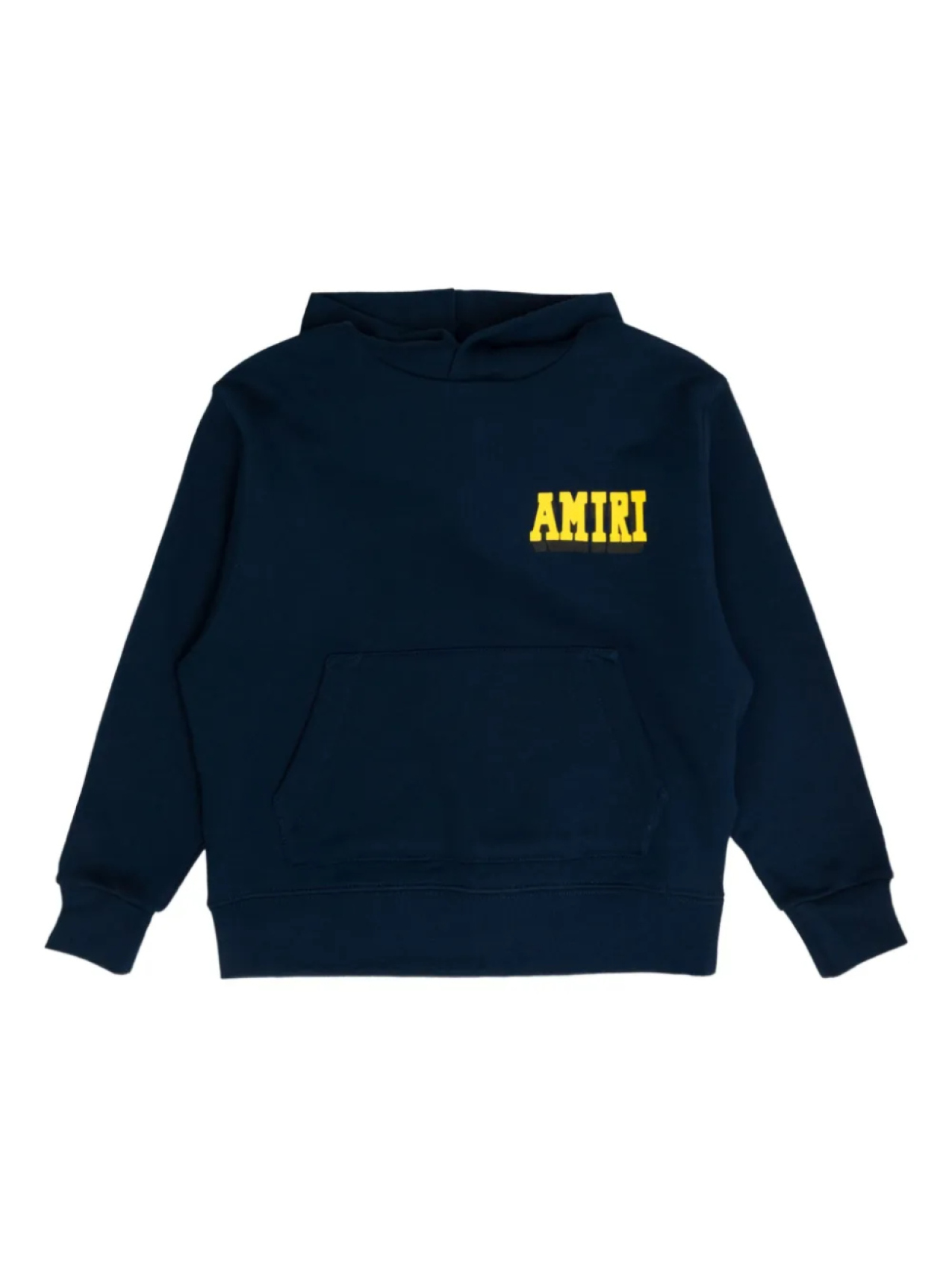 

Толстовка с капюшоном AMIRI KIDS из эластичного хлопка, черный