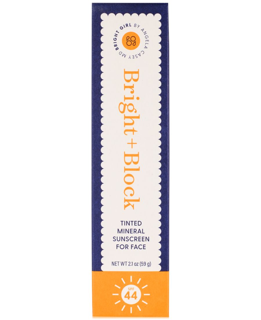 Тонирующий минеральный солнцезащитный крем Bright+Block SPF 44 Bright Girl, — фото 3