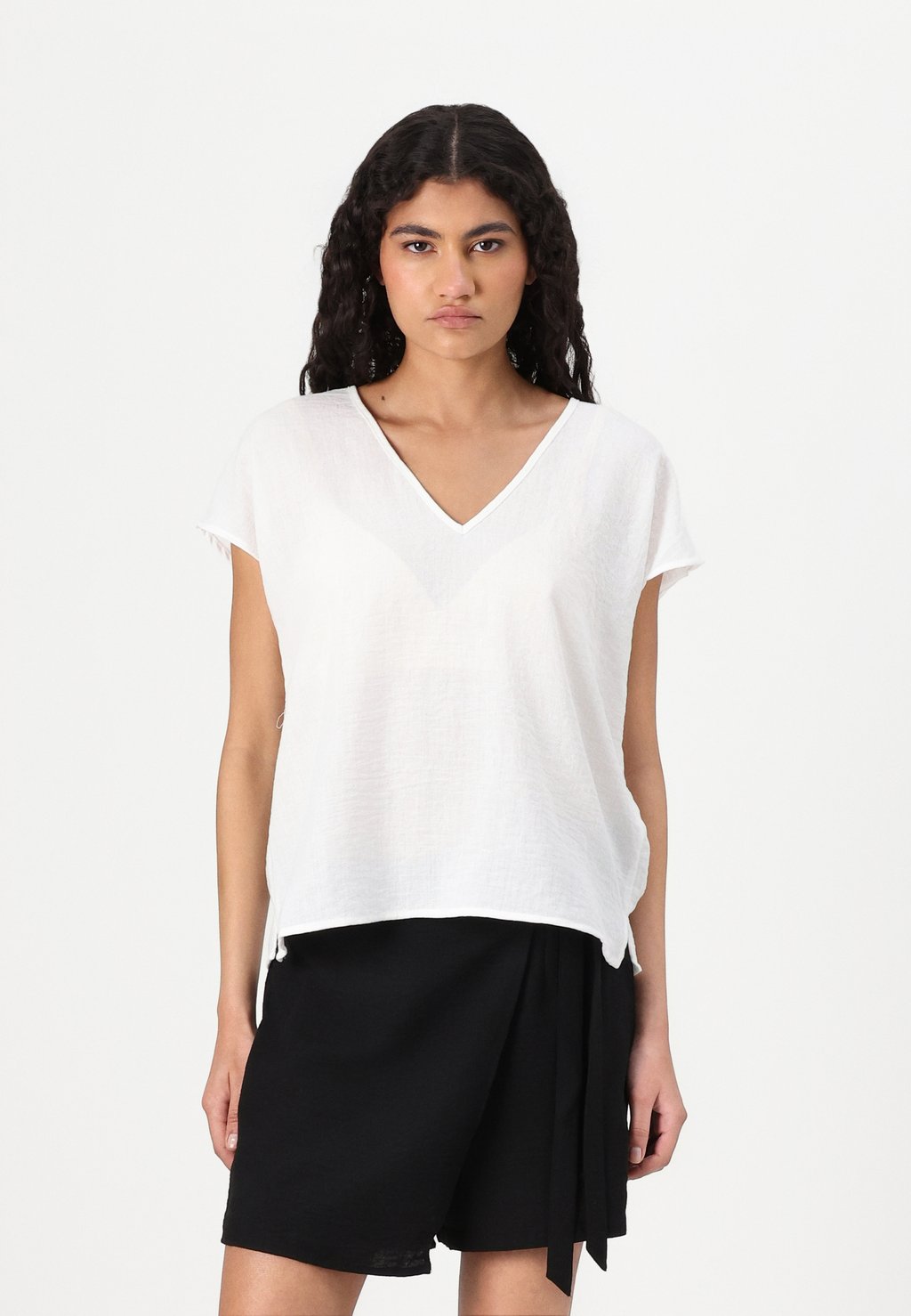 

Блуза VMKITTA V NECK Vero Moda, белый