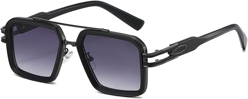 

Солнцезащитные очки для мужчин и женщин - защита UV400 - двухлучевая градиентная оправа с леопардовым принтом для занятий спортом на открытом воздухе и вождения DSVIGF, Black Grey