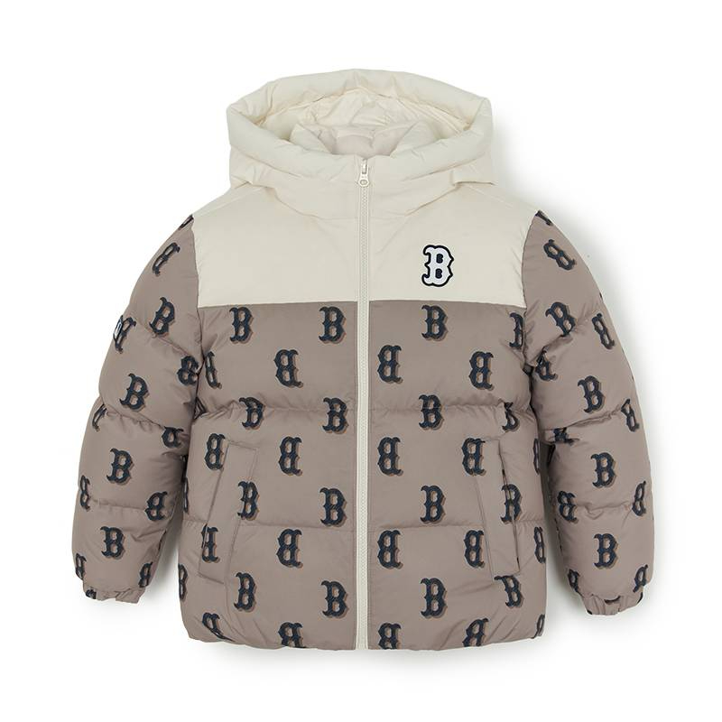 Пуховик fw/aw25 kids' MLB KIDS, желтый