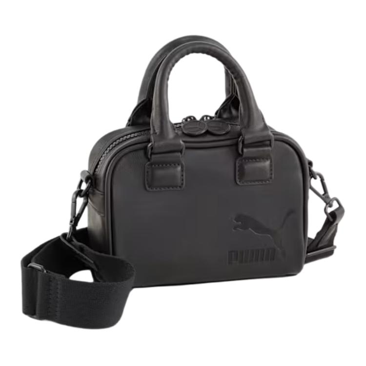 

Полиэстеровая сумка через плечо с одним ремнем, маленькая унисекс черная PUMA
