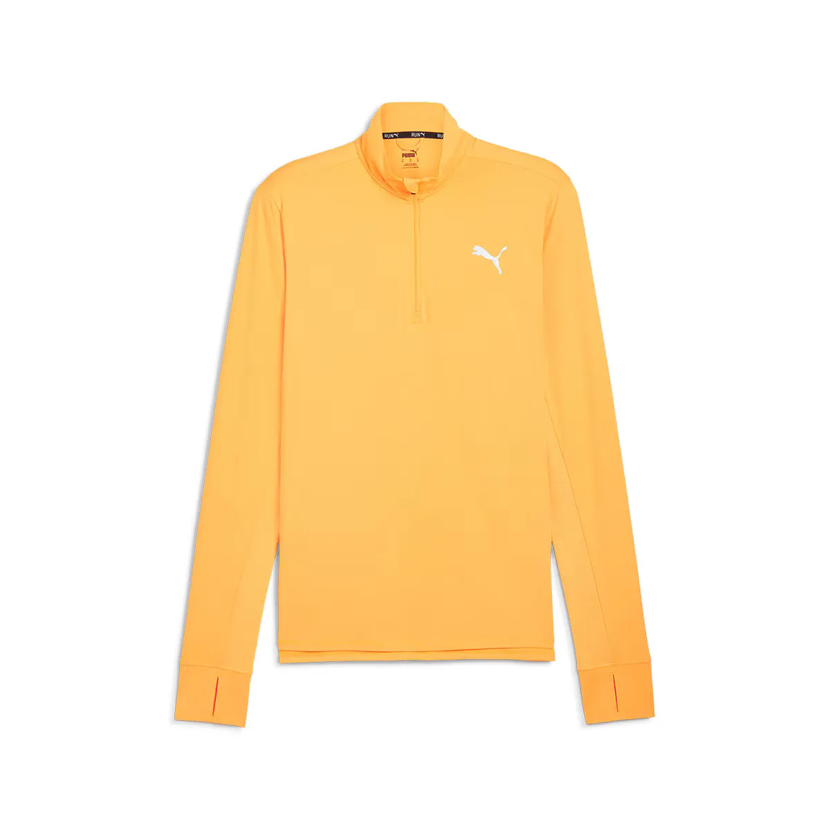 

Мужская беговая любимая футболка 1/4 ZIP M Puma, оранжевый
