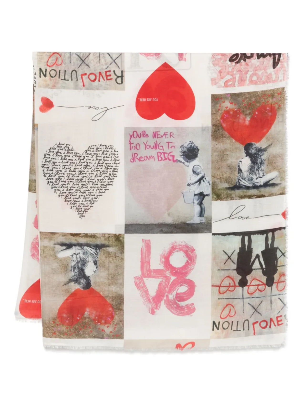 

Faliero Sarti шарф Revolution, нейтральный