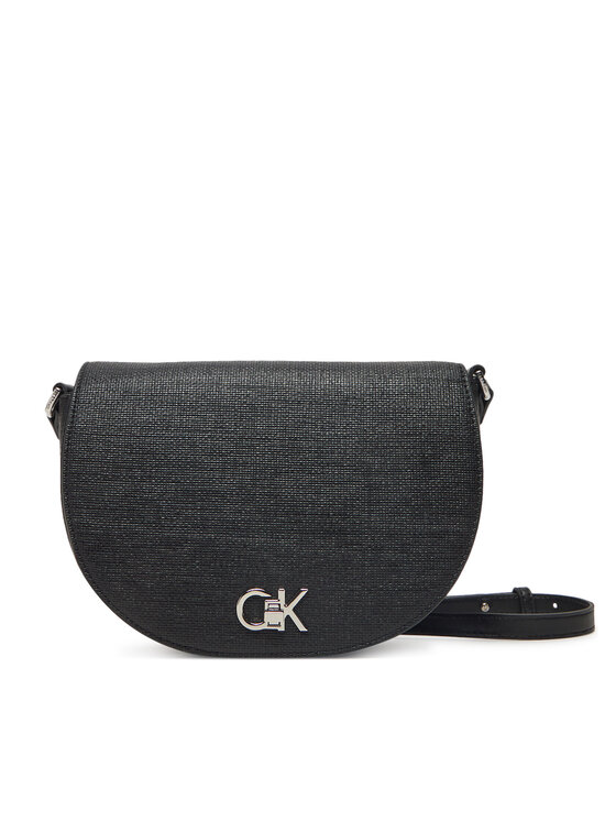 

Сумочка Ck Hw Crossbody Saddle Bag_Tex K60K613233 Calvin Klein, черный