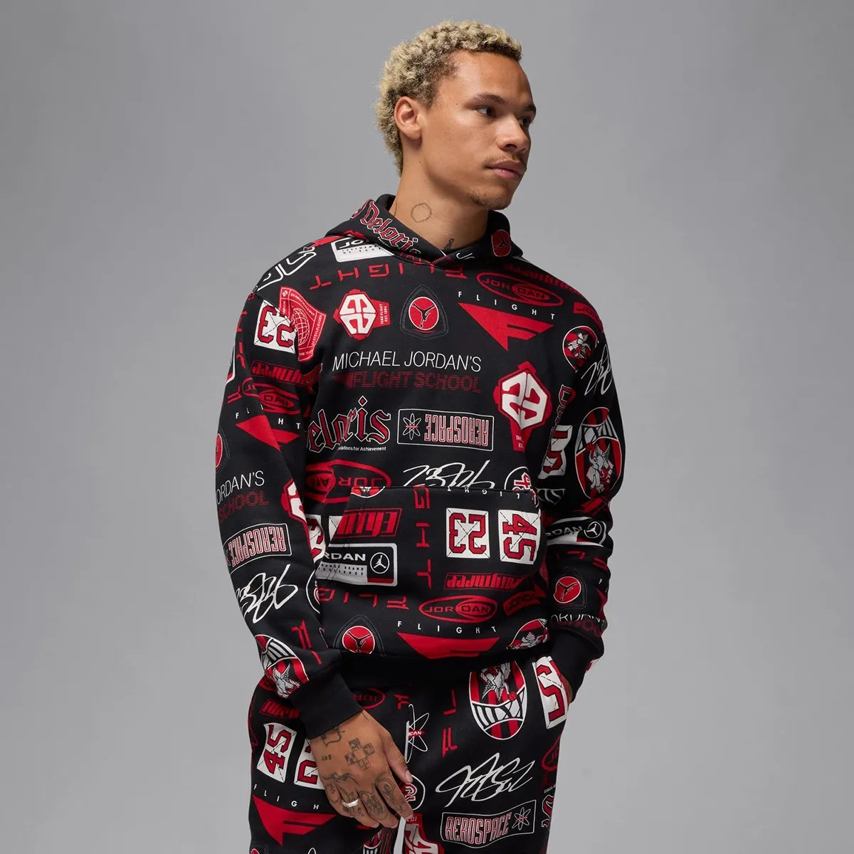 

Мужская толстовка Jordan Essentials AOP Nike, цвет Estampado