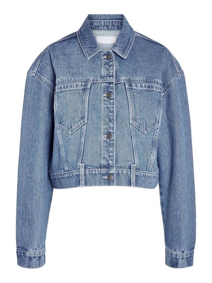 

Джинсовая куртка Noisy may, цвет medium blue denim