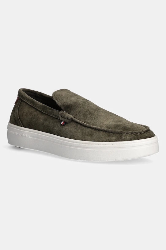 

Замшевые мокасины Modern Light Hybrid Suede Loafer Tommy Hilfiger, зеленый