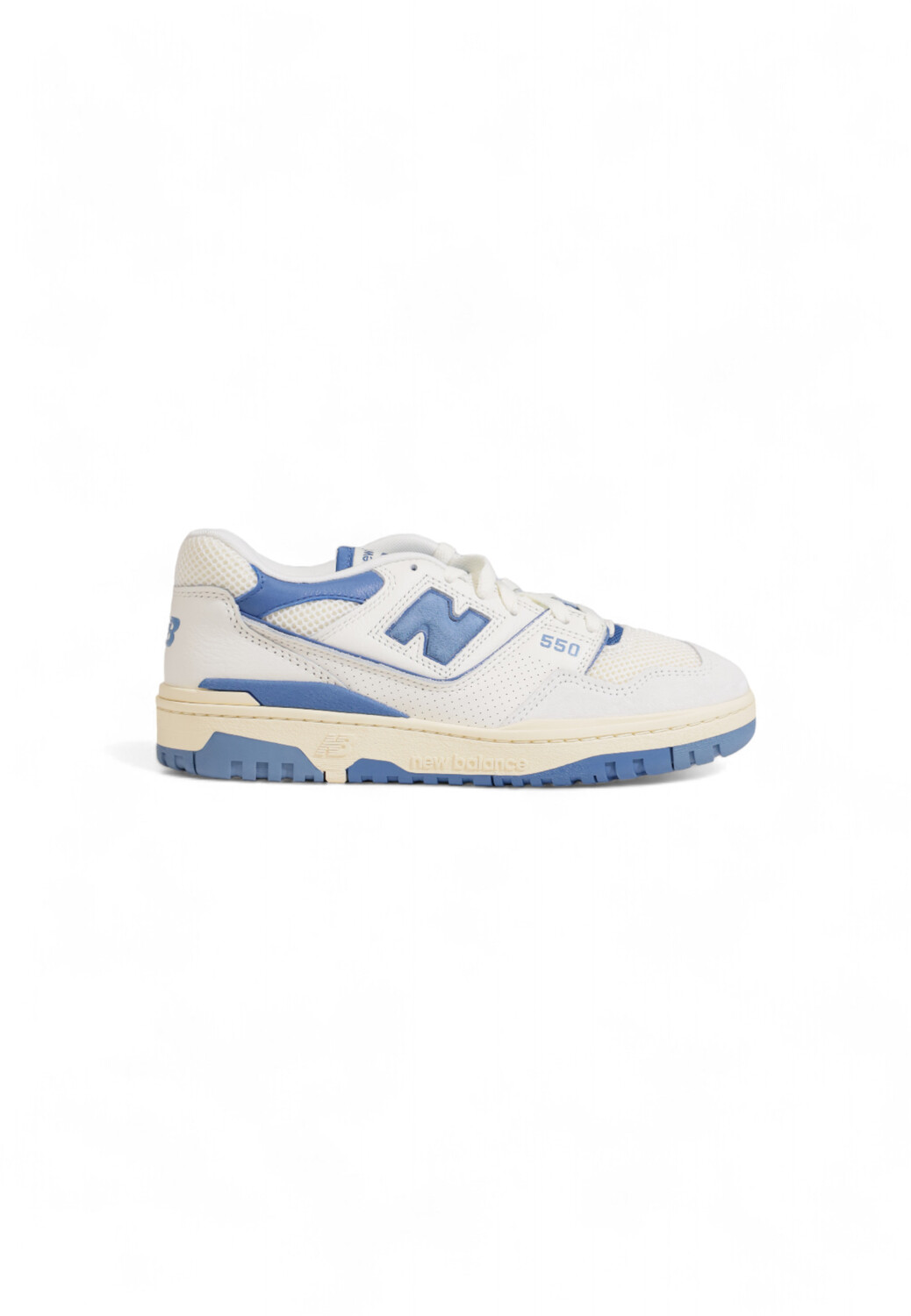 

Кроссовки женские New Balance 550 комбинированные, светло-голубой