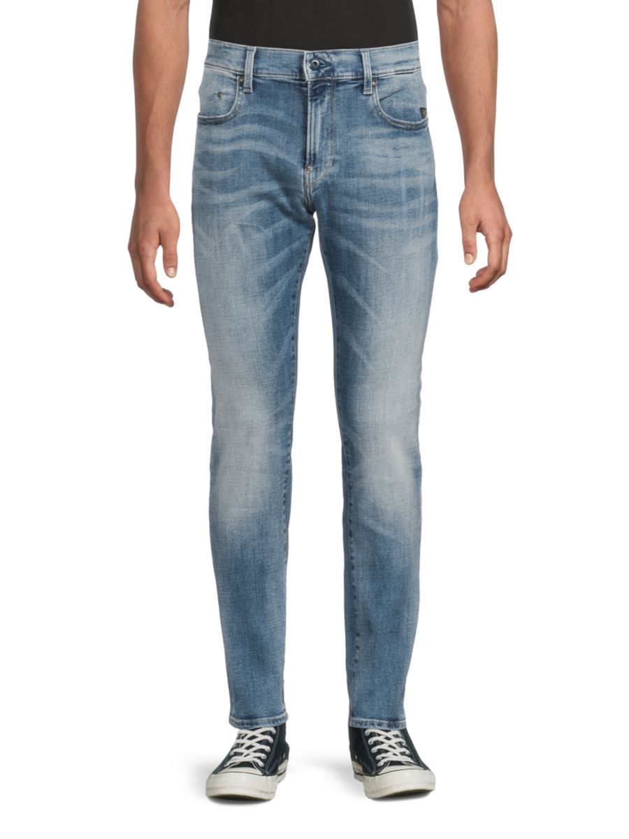 

Джинсы Revend Whiskered Skinny Fit G-Star, цвет Sun Faded Wash