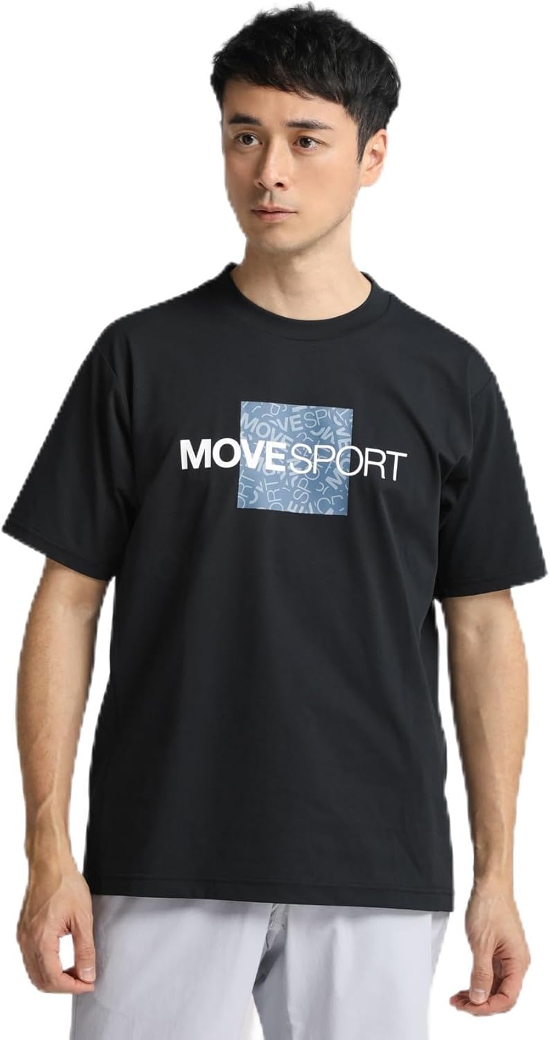

Футболка Move Sports DMMXJA56, короткий рукав, SFTECH TOUGH, эластичная, влагоотводящая, быстросохнущая, защита от УФ-излучения (UPF 50+), солнцезащитная, прочная, мужская, черный