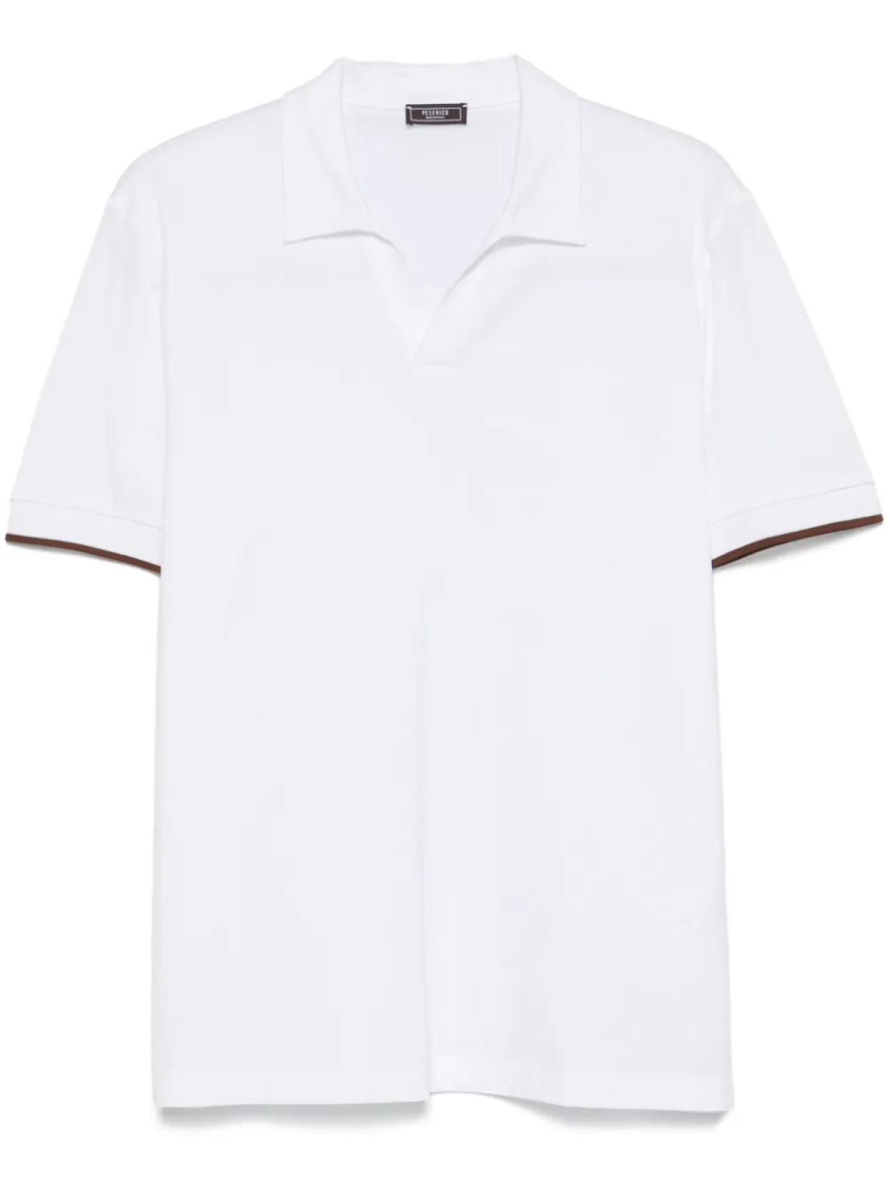 

Футболка Peserico из хлопкового пике, белый