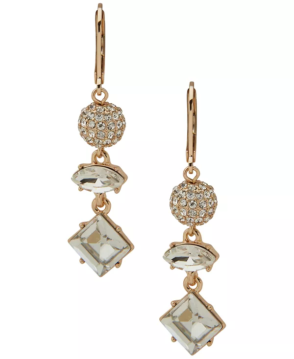 

Серьги-Гвоздики в форме огненного шара Karl Lagerfeld Paris, gold-tone