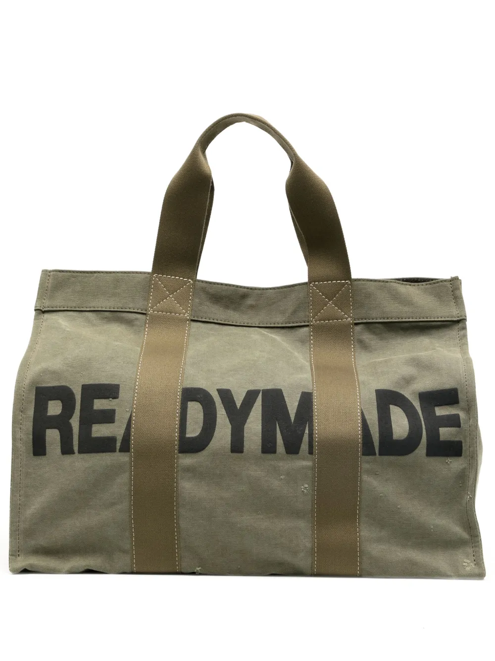 

Сумка-тоут из канваса с логотипом Readymade, зеленый