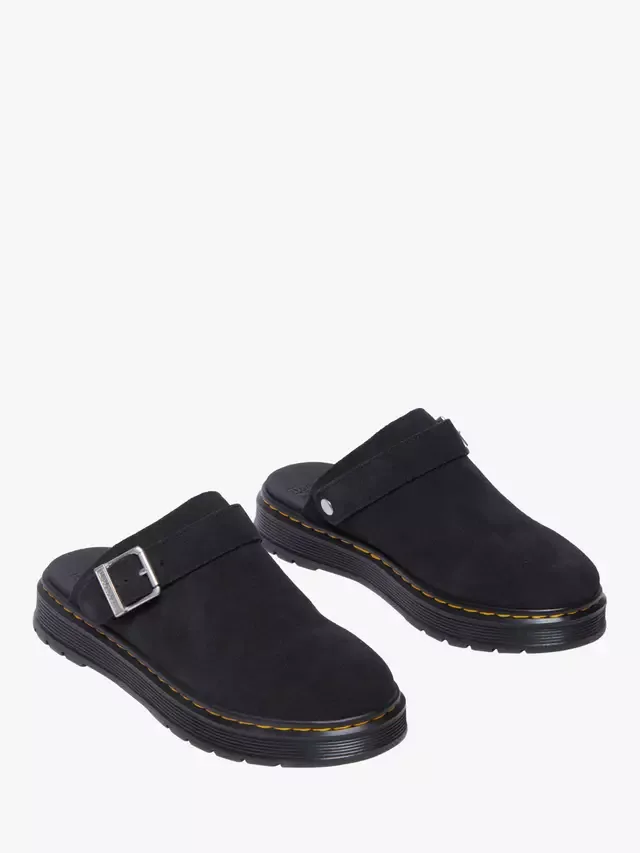 Замшевые сандалии-мюли Brookline, черные, цвет Бронкс Dr. Martens — фото 3