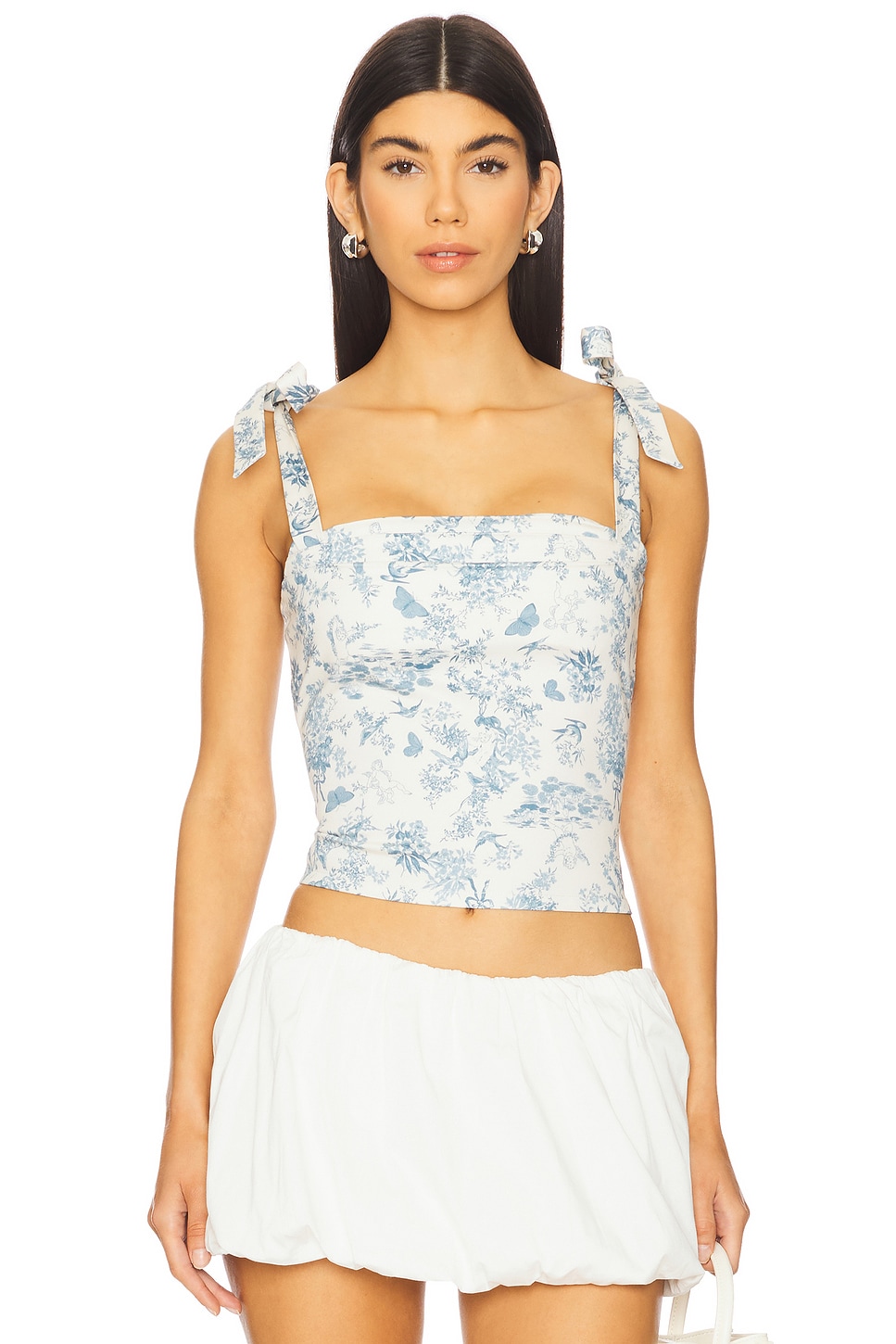 

Топ Carmella Majorelle, baby blue toile