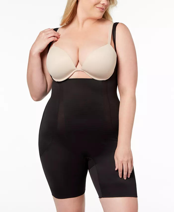 

Женские утягивающие шорты Shape Away Wear Your Own Bra Extra Firm Thigh Slimmer 2912 Miraclesuit, черный