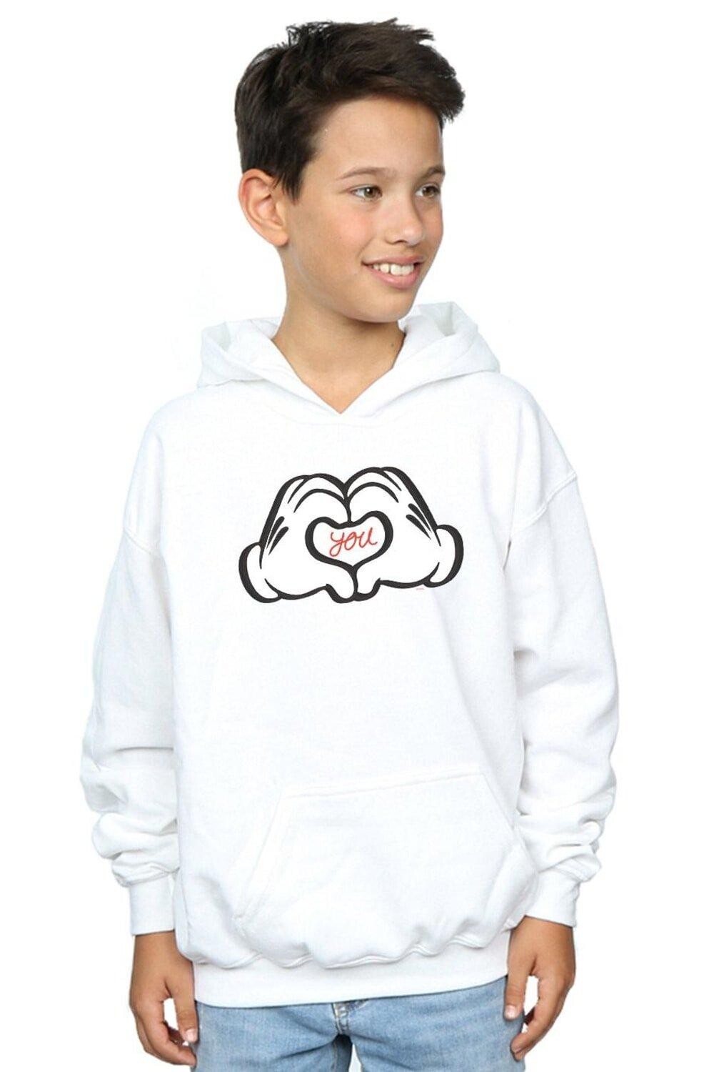 

Толстовка «Микки Маус любит тебя» Disney, белый