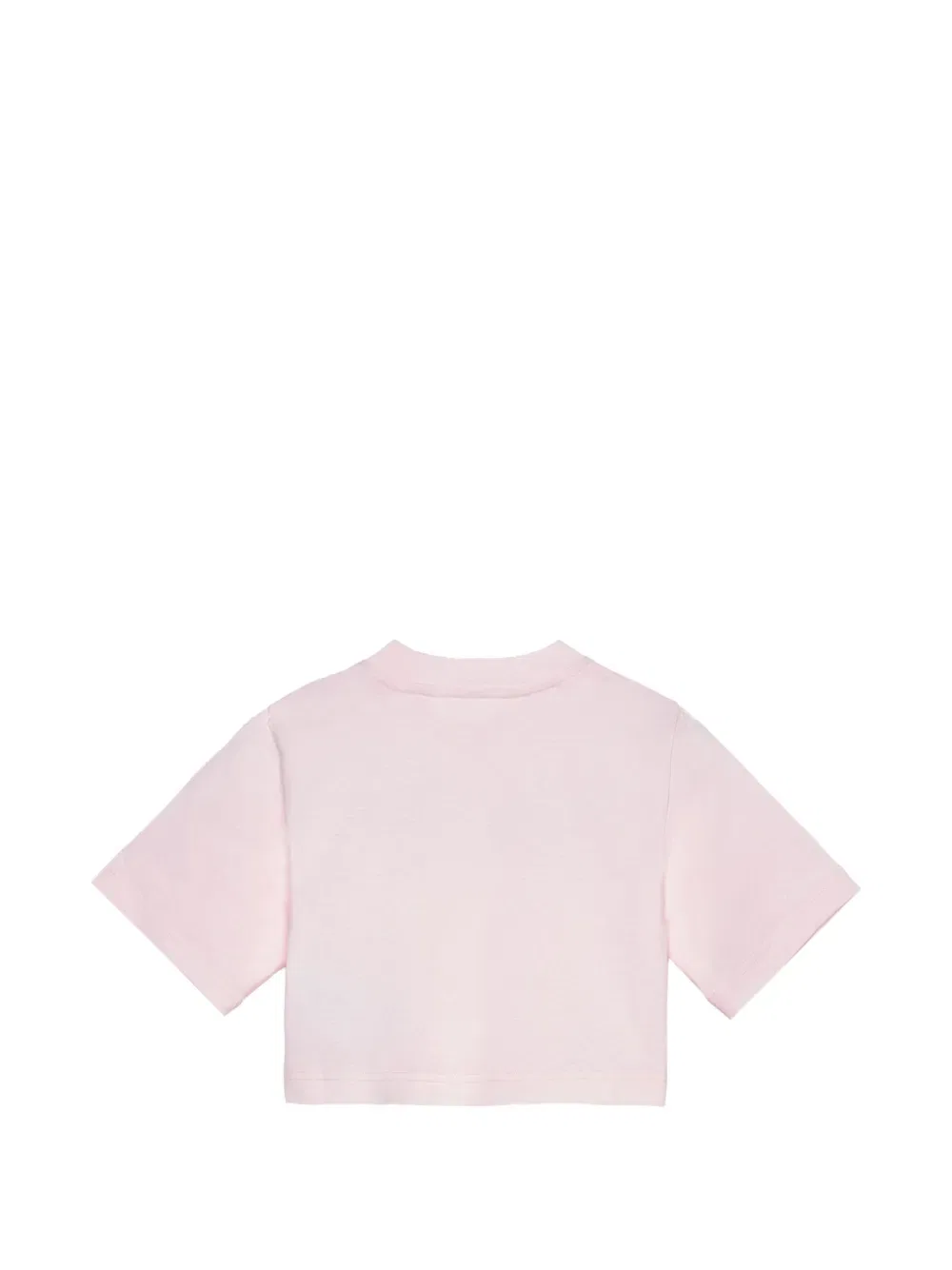 Футболка с логотипом и надписью Palm Angels Kids, розовый — фото 2