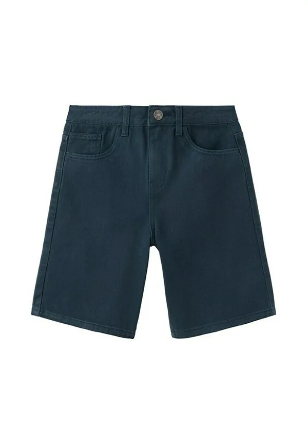 Детские джинсовые шорты Mango Kids, Royal Blue — фото 2