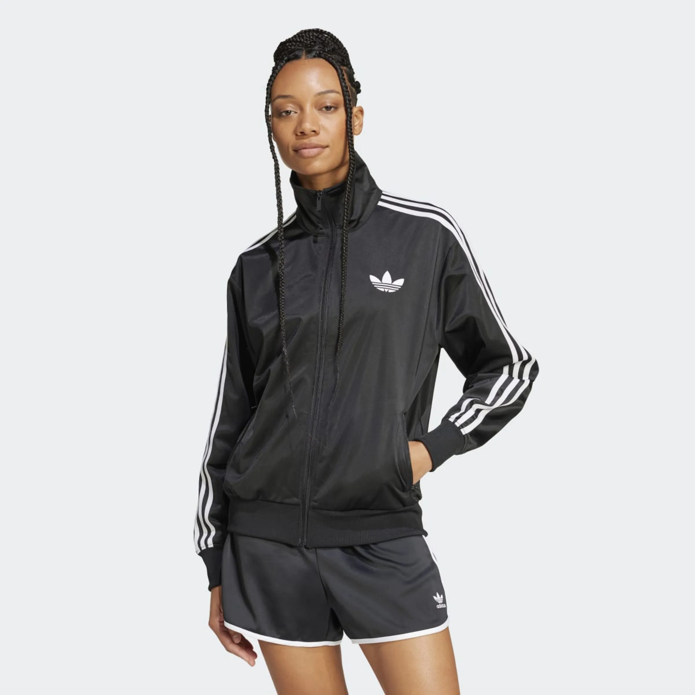 

Женская толстовка Adicolor Classic Firebird Loose от Originals adidas, черный