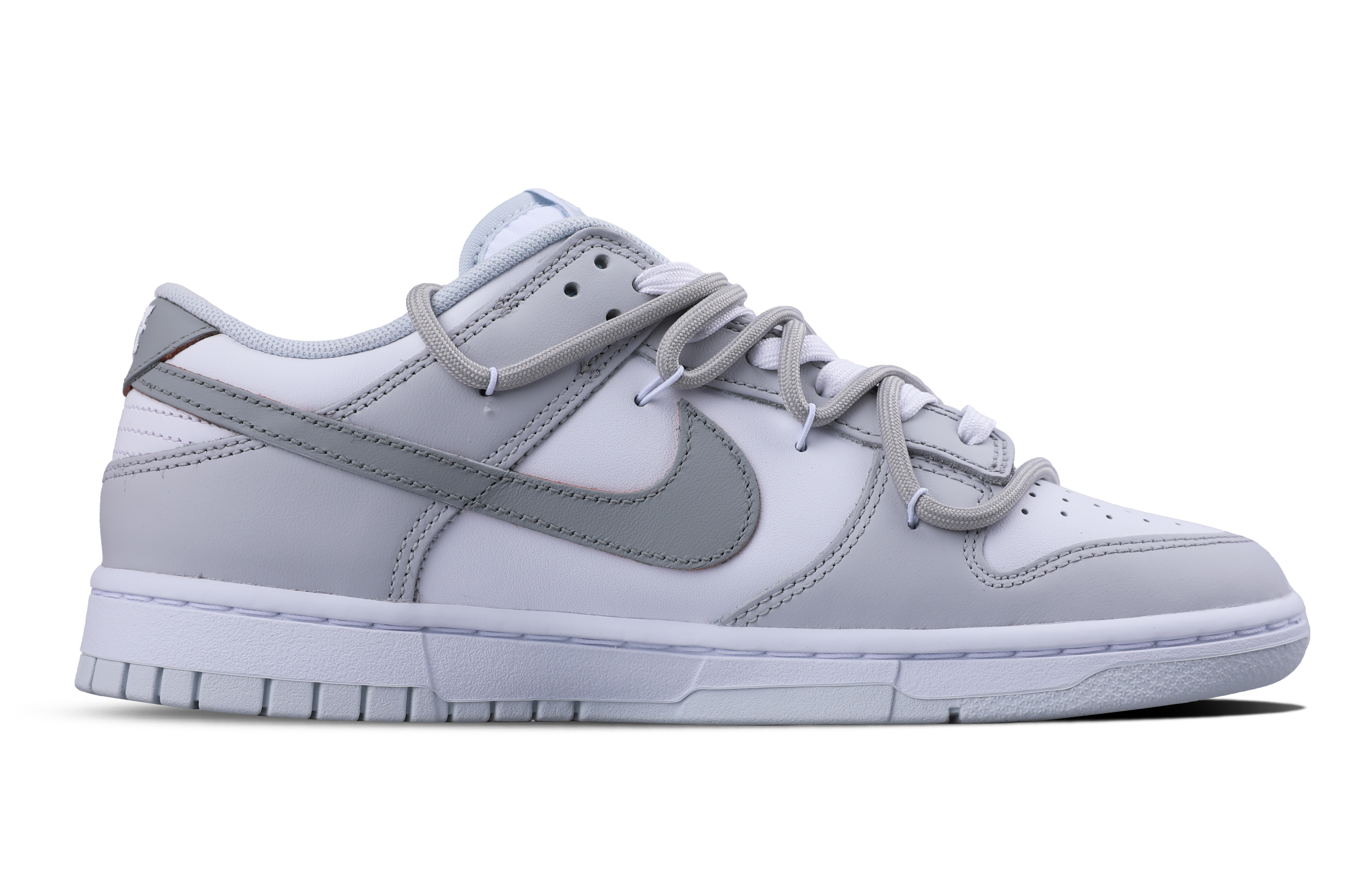 

Кроссовки Nike Dunk Skateboarding Shoes Unisex Low-top Gray, серый