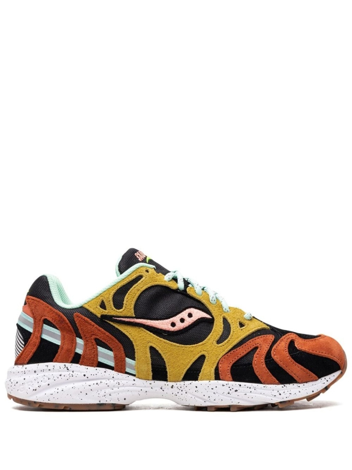 

Кроссовки Grid Azura 2000 со вставками Saucony, коричневый