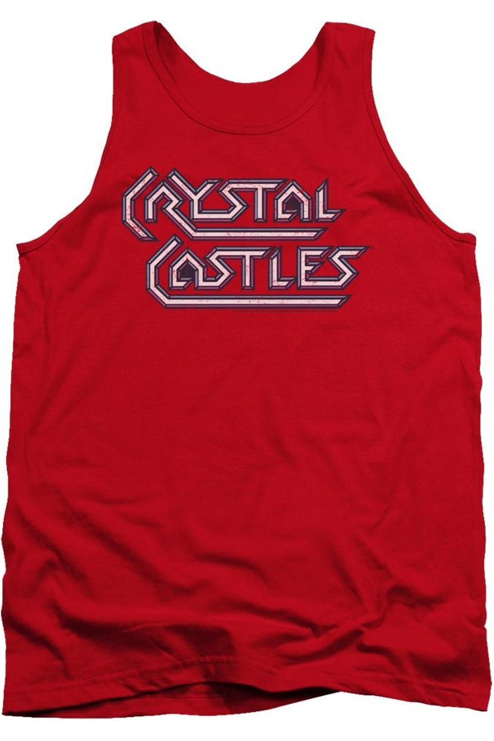 

Atari Crystal Castles Logo мужская майка Gildan, красный