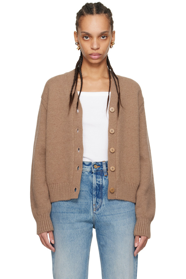 

Кардиган Jacquemus Jacquemus, коричневый