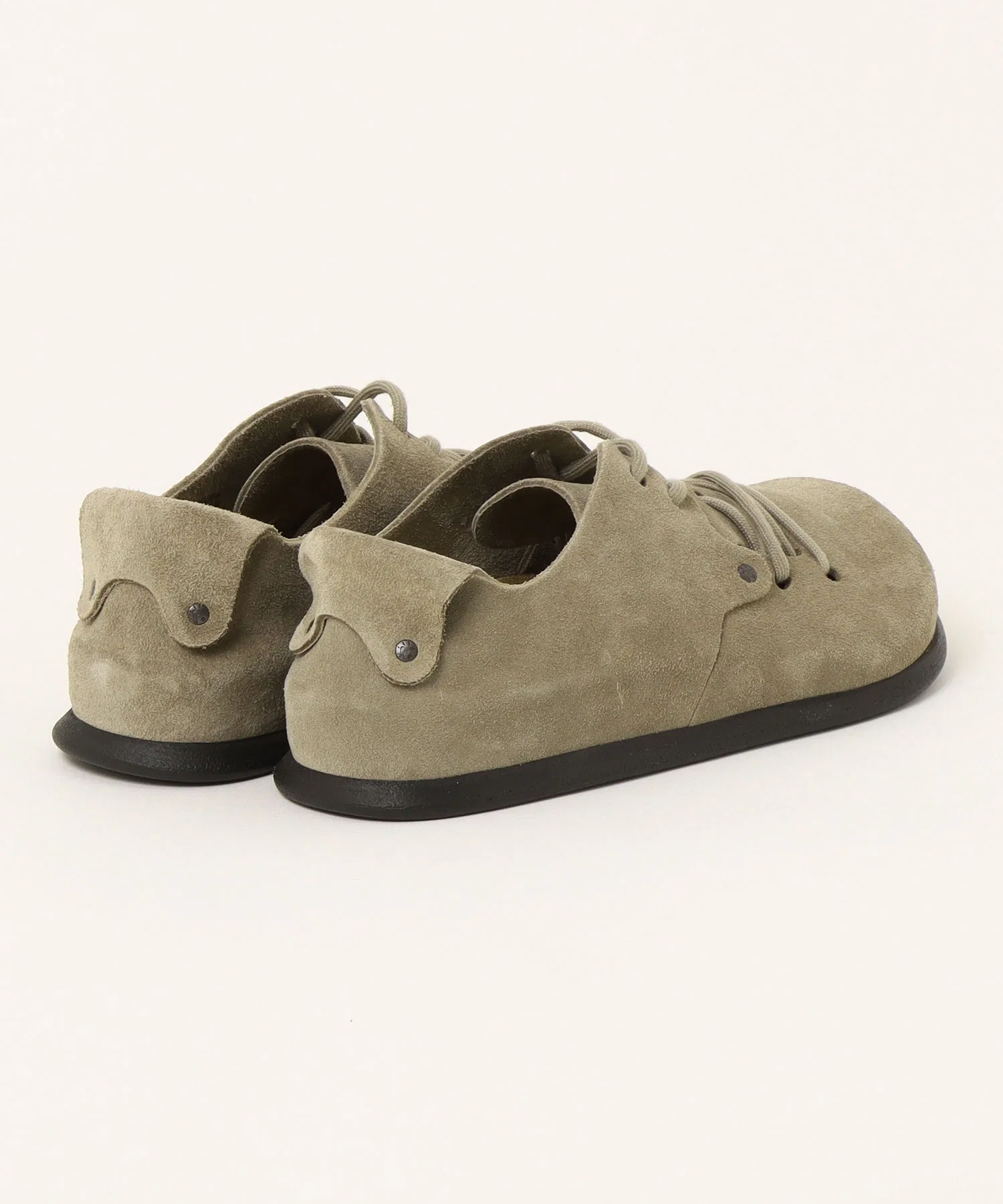Мужские кожаные сандалии Birkenstock Montana бежевые — фото 2