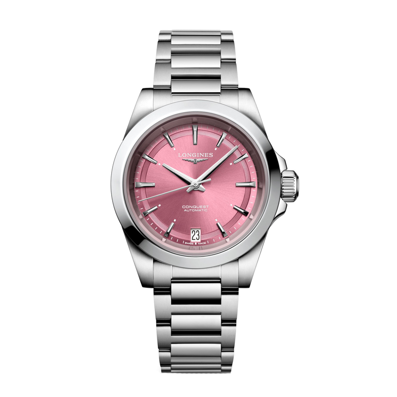 

LONGINES Часы Women's Comcast Collection Watch, Pink Watch Dial