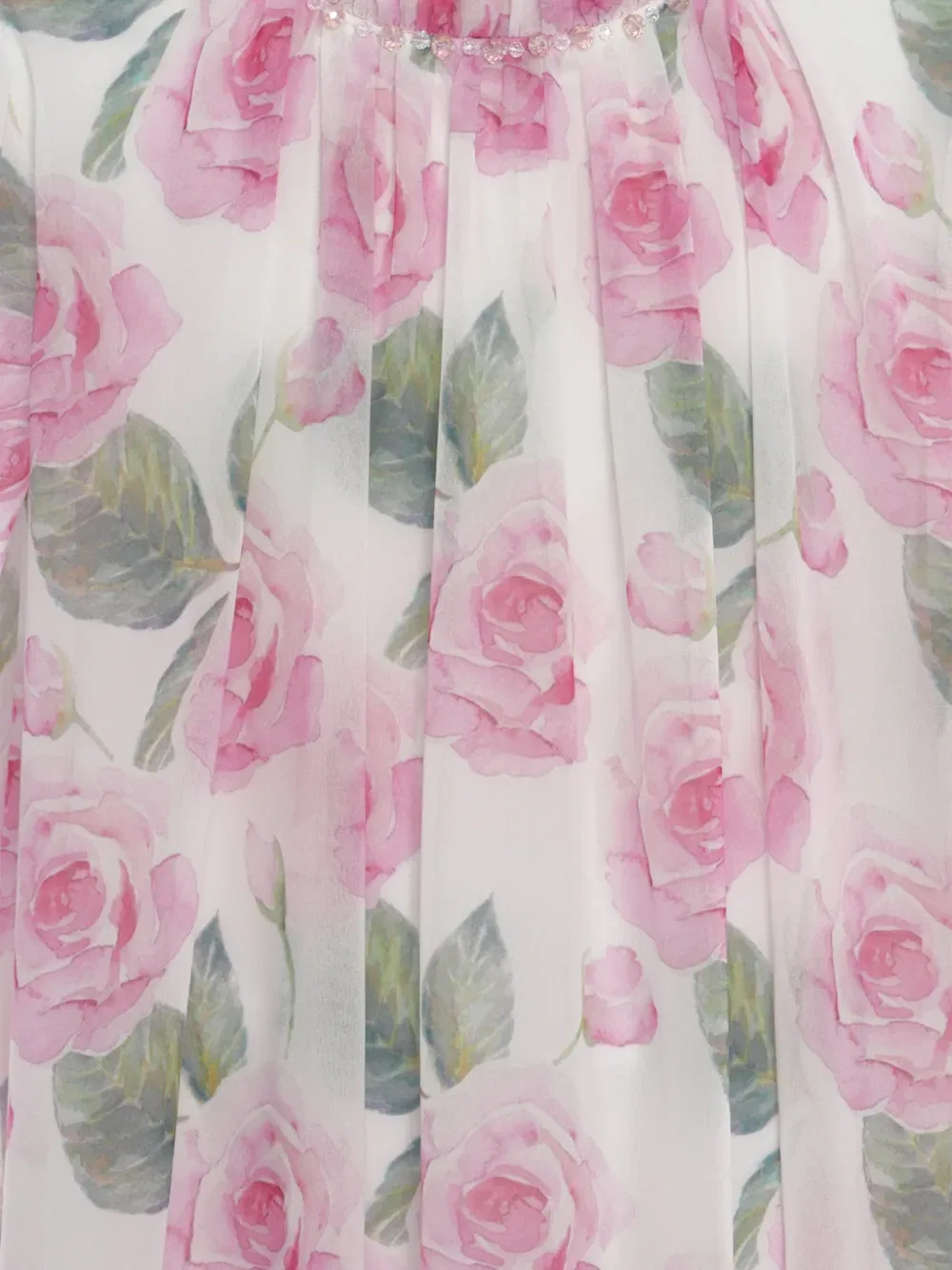 Комплект из платья и платья с цветочным принтом и оборками Dress & Fleur, белый — фото 4
