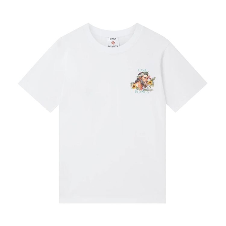 

Футболка Casablanca Celebration Du Sport Printed T-Shirt White, белый