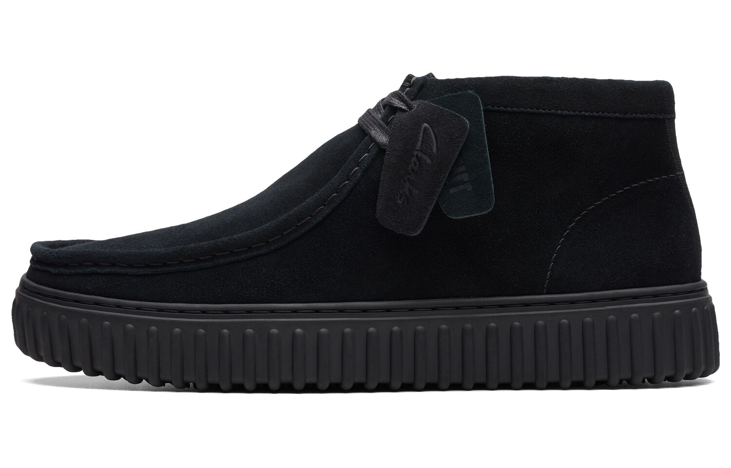 Высокие замшевые сапоги Torhill Clarks