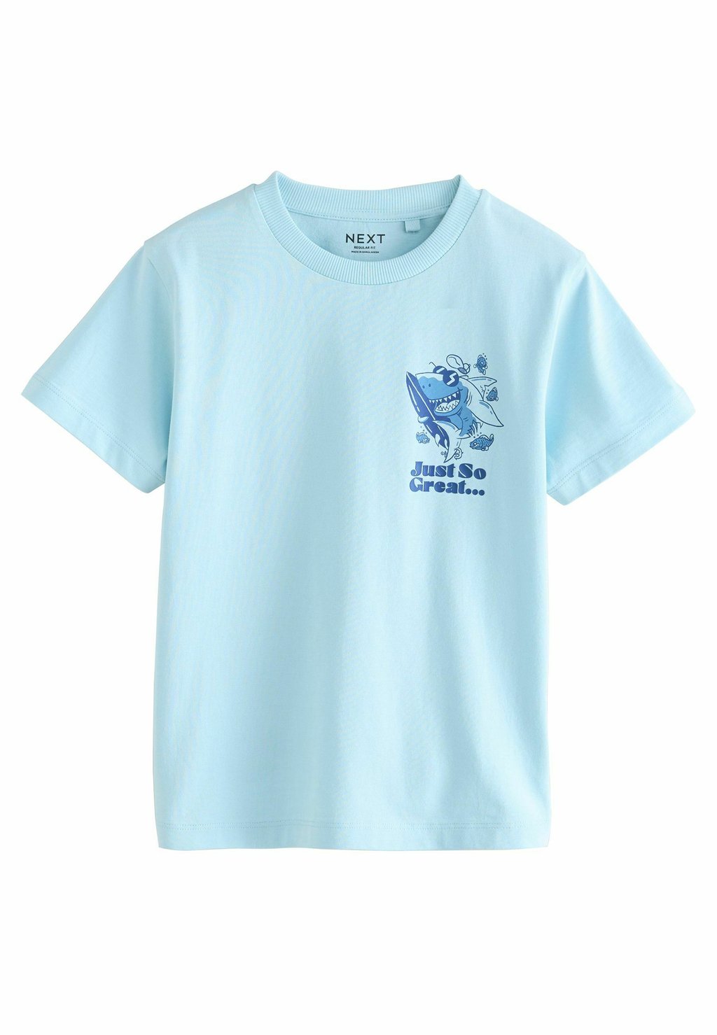 

Футболка с принтом SHORT SLEEVE GRAPHIC STANDARD Next, синий