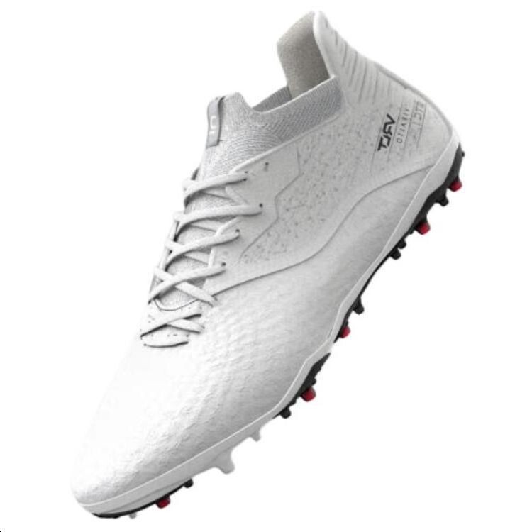 

Футбольные бутсы мужские низкие белые Decathlon