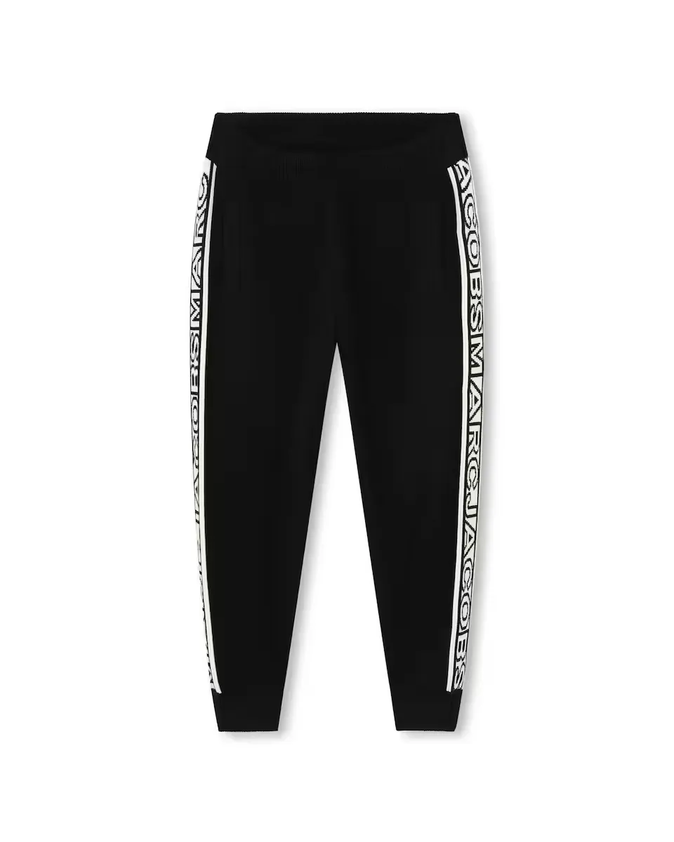 

Спортивные брюки с карманами и боковыми полосами Marc Jacobs, черный