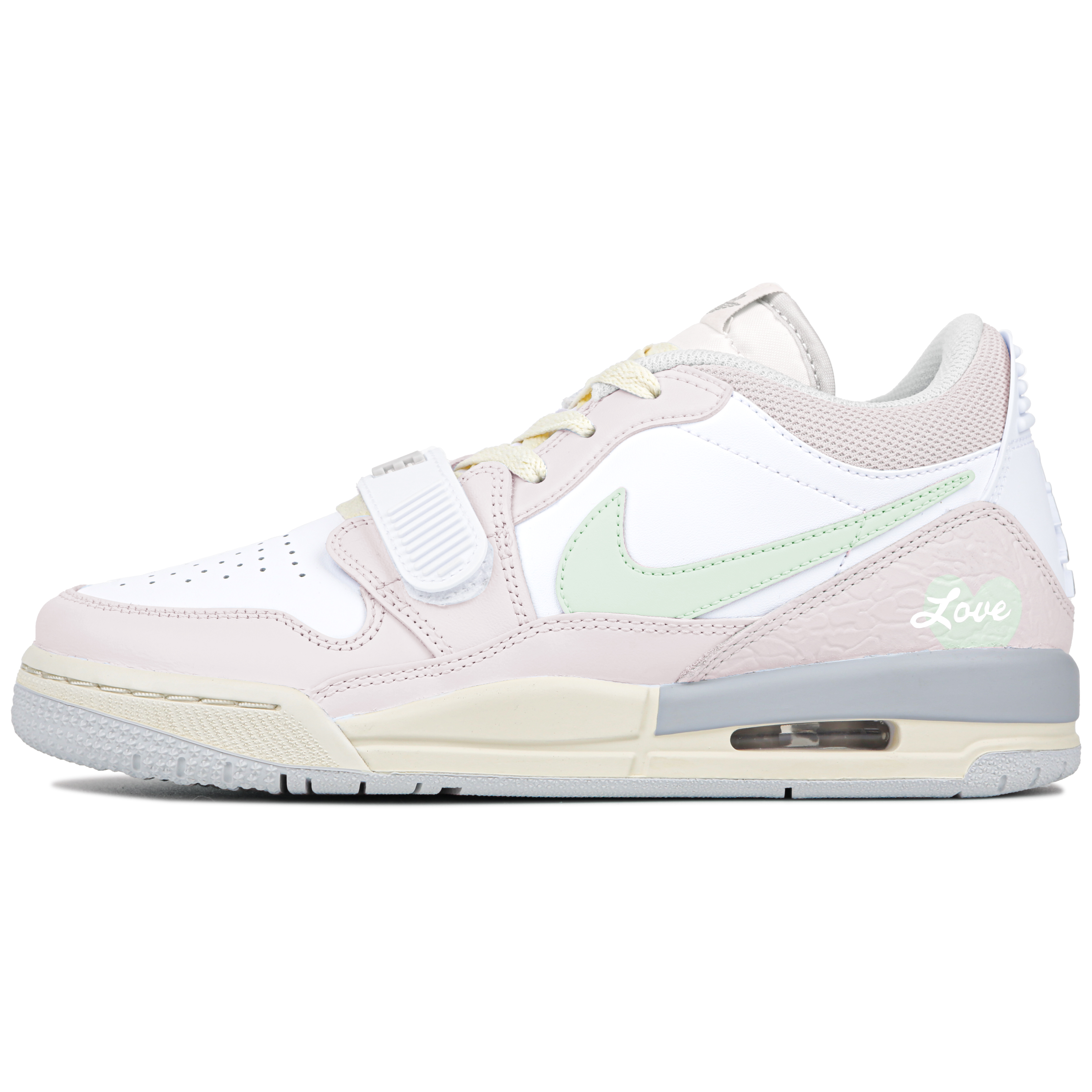 

Кроссовки Jordan Legacy 312 Vintage Basketball Shoes Women's Low-top Pink/Green, розовый