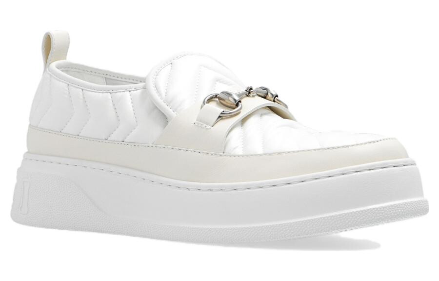 Кроссовки женские Gucci Low-Top, белый — фото 3